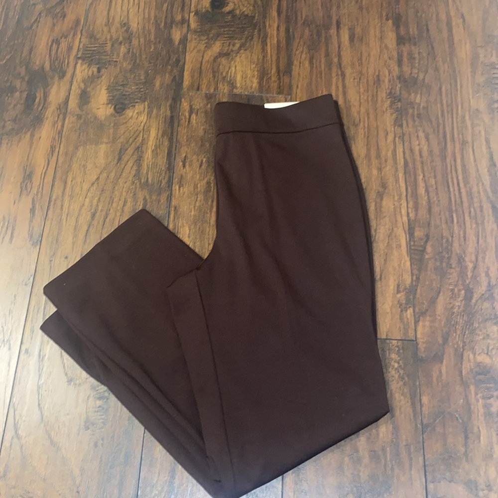 Studio Works Dark Fudge Ponte Pants